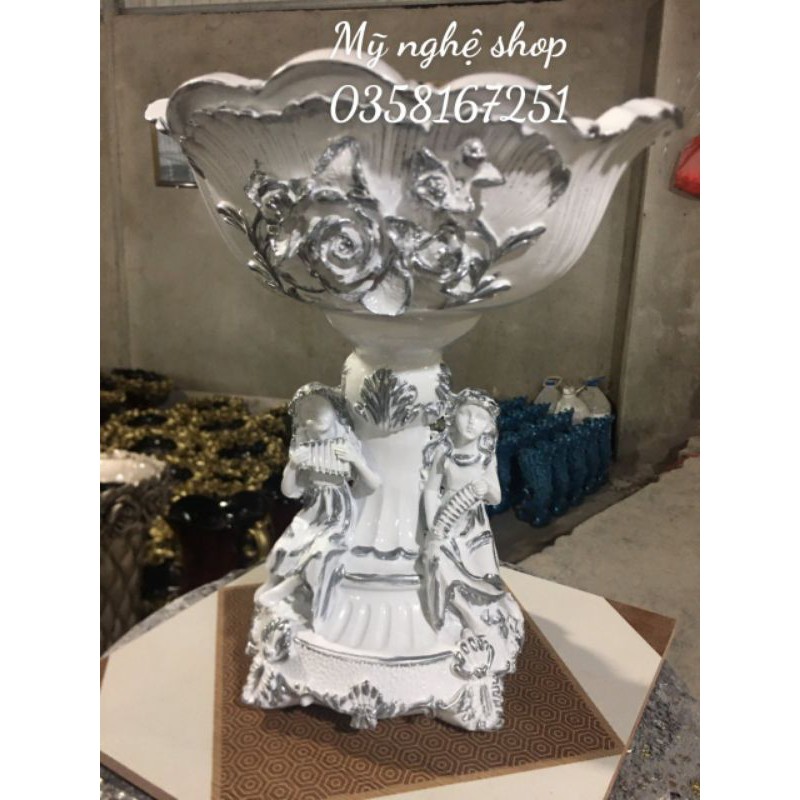 Thiên thần đứng số 6 Bình hoa composite