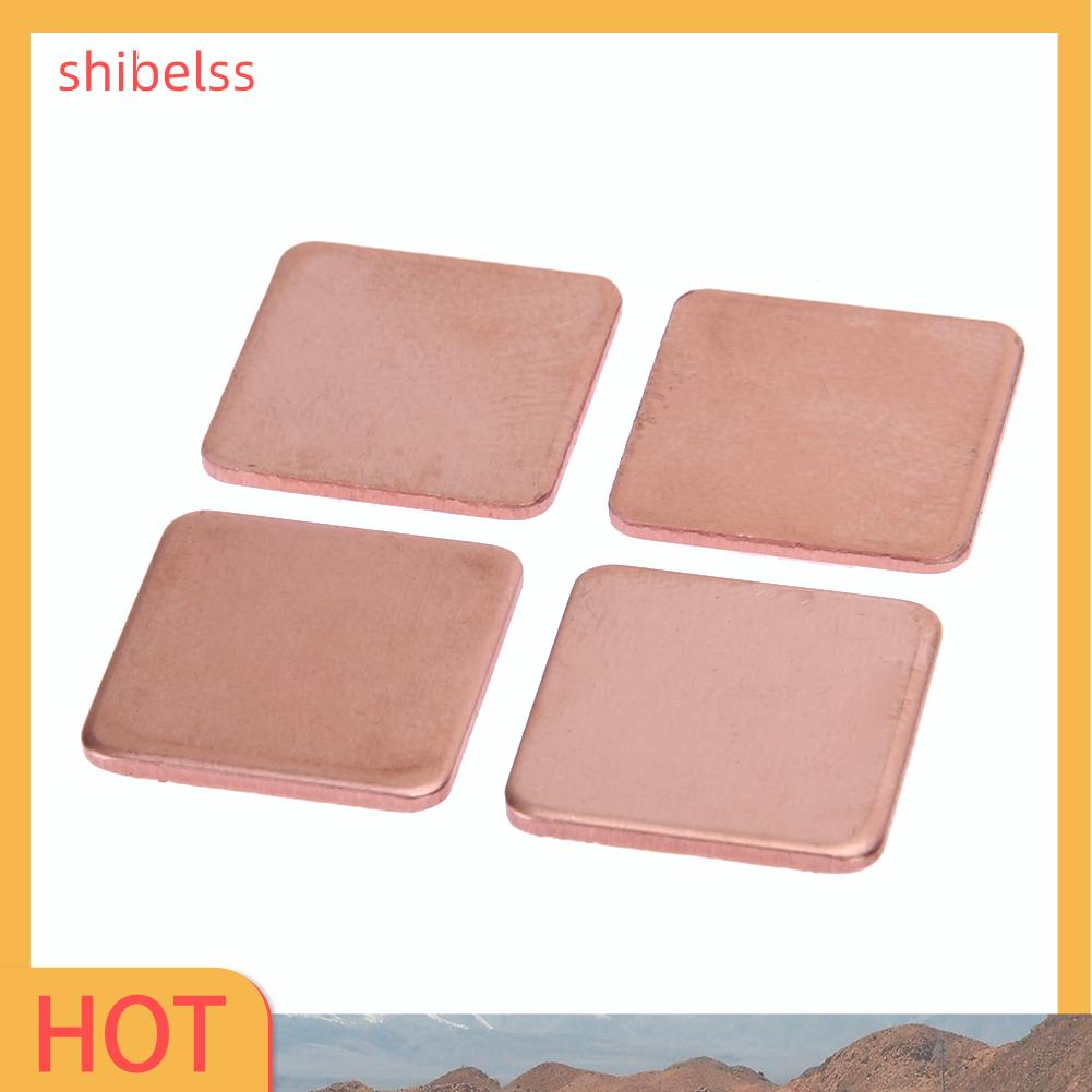 Set 10 Miếng Đồng Tản Nhiệt 20mm X 20mm 0.3mm To1.5Mm Cho Laptop