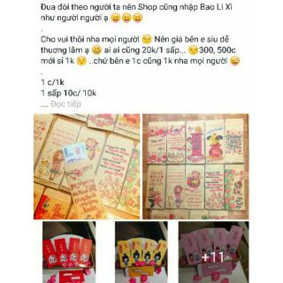 Combo bao lì xì 200k