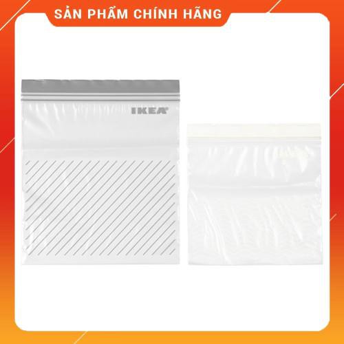 Túi zip lock Ikea Istad (Hộp 50 chiếc) CHÍNH HÃNG IKEA THỤY ĐIỂN