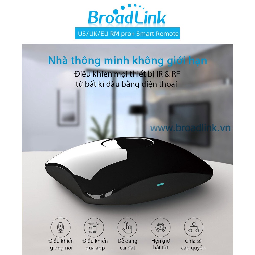 Trung tâm điều khiển từ xa Broadlink RM4 Pro