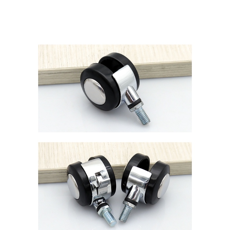 🔺🔺 🔺🔺 Bánh Xe Lăn Ốc Vặn Chốt Hãm Kích Thước 40-50mm