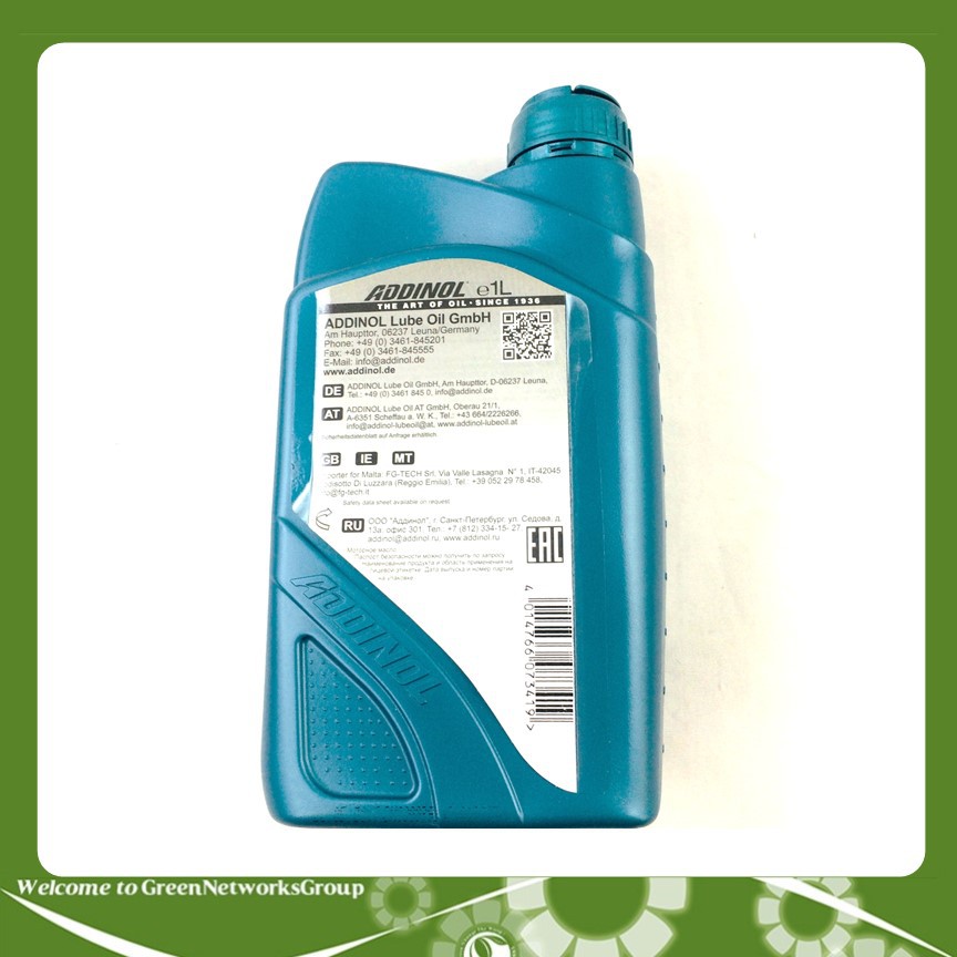 Dầu nhớt xe máy Addinol 1L 10W40 dành cho xe máy 4 thì - Greenetworks