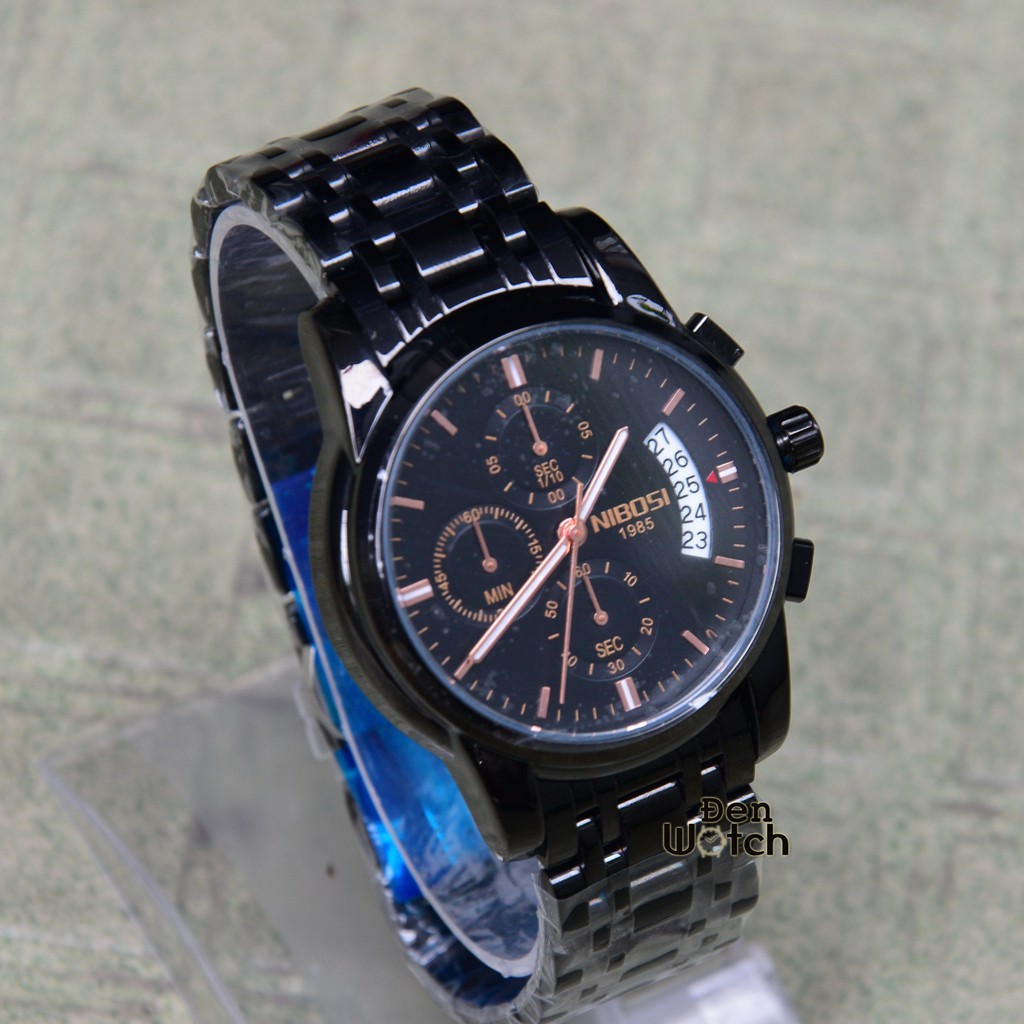 (TẶNG VÒNG TAY) Đồng hồ nam NIBOSI 2353 chính hãng, dây kim loại không gỉ, thép đúc đặc | BigBuy360 - bigbuy360.vn