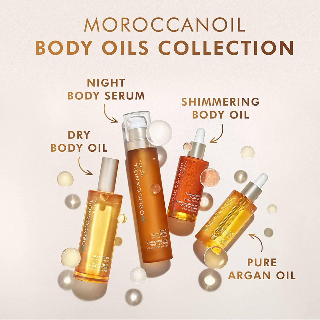 Sample Bắt sáng body Moroccanoil Shimmering Body Oil 4ml