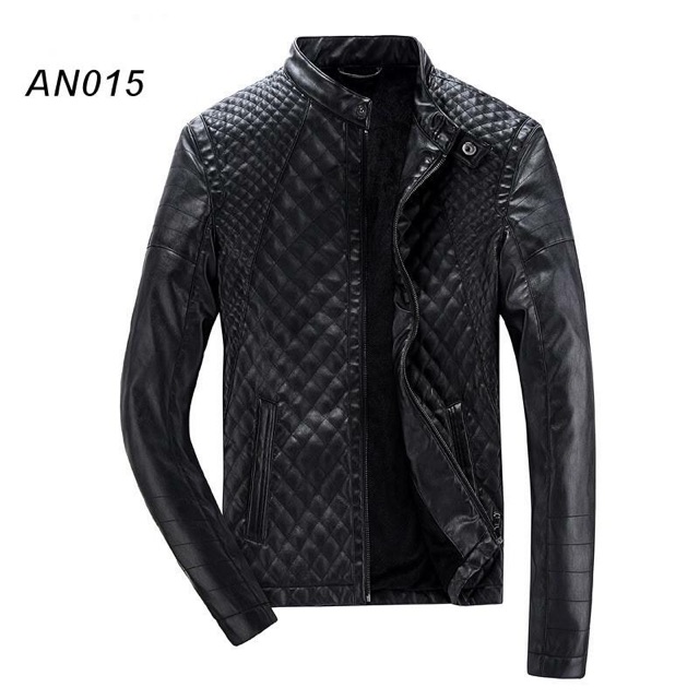 Áo khoác da cao cấp lót lông