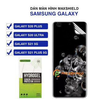 Dán màn hình Samsung Galaxy S20 Ultra full màn nhận vân tay PPF dẻo trong suốt tự phục hồi vết xước chính hãng Maxshield
