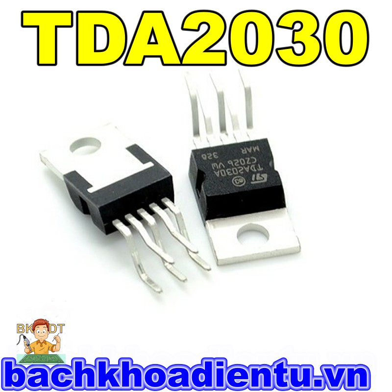 TDA2030 IC khuếch đại công suất âm thanh chính hãng lưng đồng