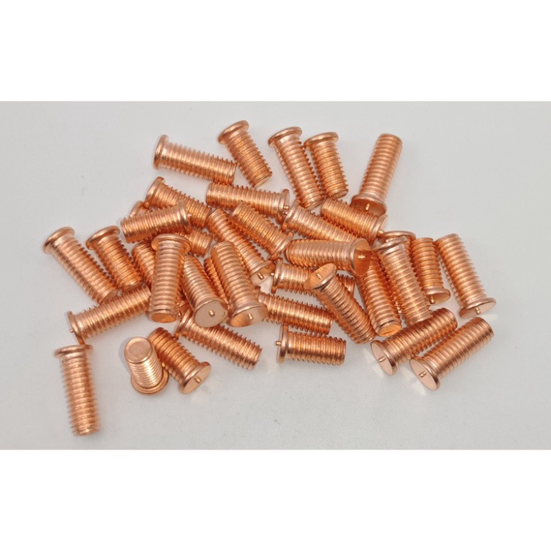 Combo 50c Bulong hàn nổ  M3X10 M3X16 M3X20 thép mạ đồng