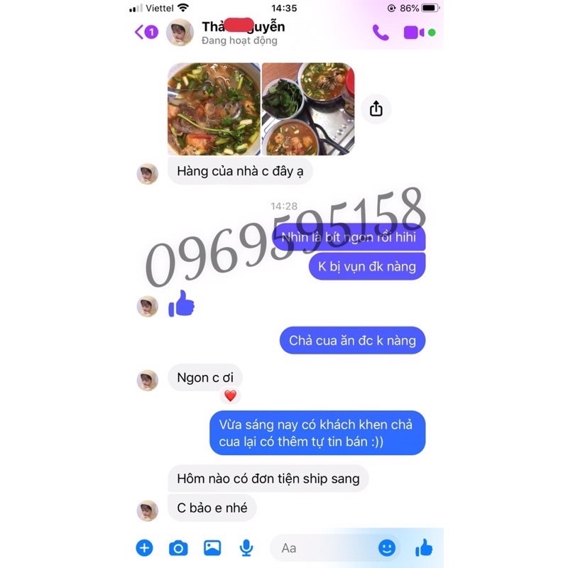 chả cua chuẩn Huế ❤️GIÁ SỈ❤️loại Đặc Biệt siêu ngon thả lẩu, nấu bún,..