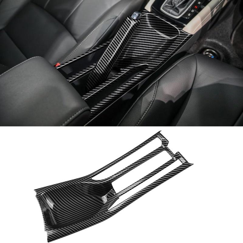 Miếng Dán Trang Trí Bảng Điều Khiển Phanh Tay Bằng Sợi Carbon Cho Xe Hơi Honda City GN Hatchback 2020-2022