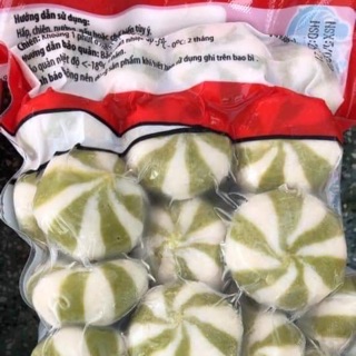 Bánh bao trứng cá bông cải xanh gói 500g ( chỉ giao hàng khu vực hcm )