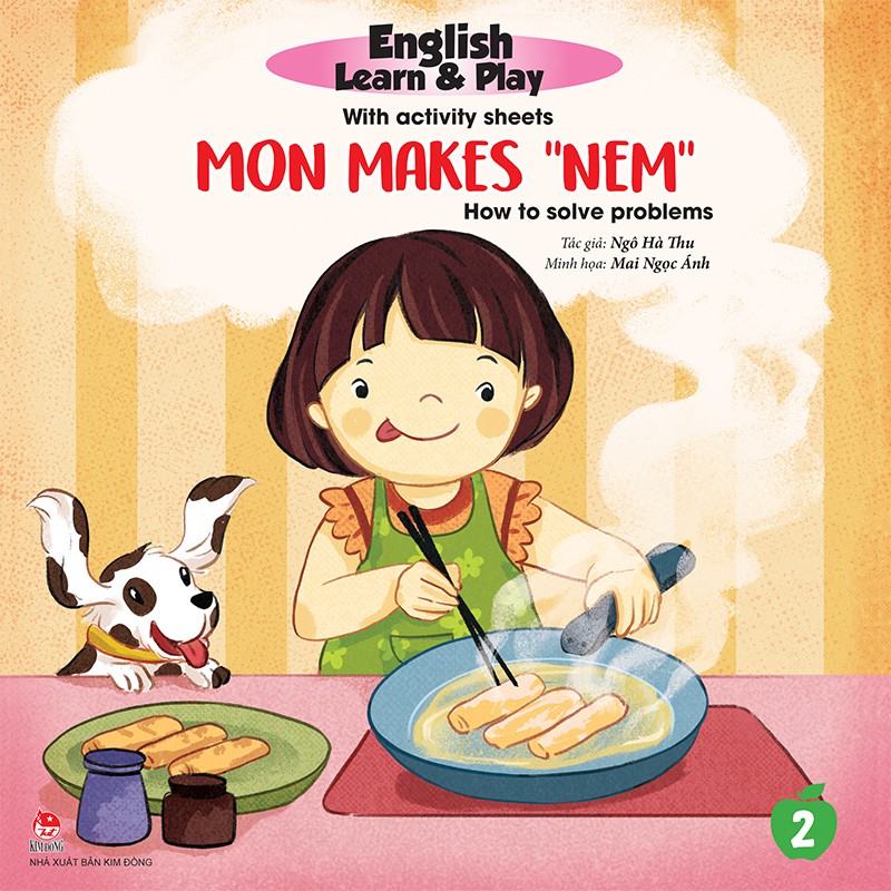 Sách - English Learn &amp; Play with activity sheets (lẻ) - NXB Kim Đồng