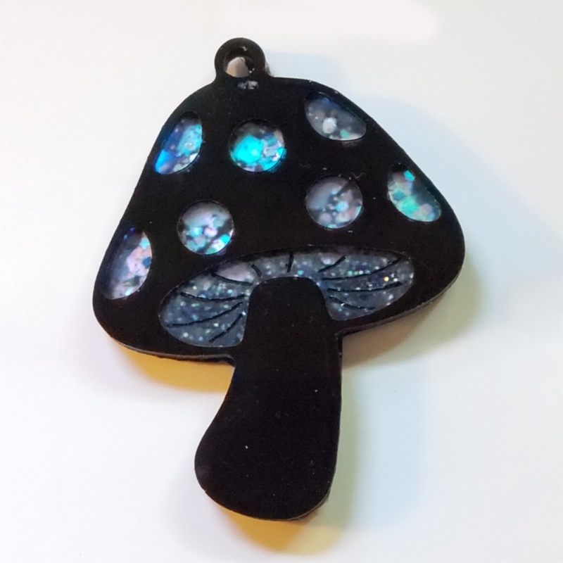 Khuôn Làm Bông Tai Thủ Công Hình Nấm Sáng Tạo