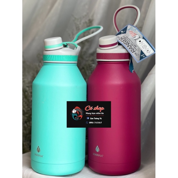 Bình Giữ Nhiệt Manna dung tích 1,9 lít hàng Mỹ- Giá 1 bình
