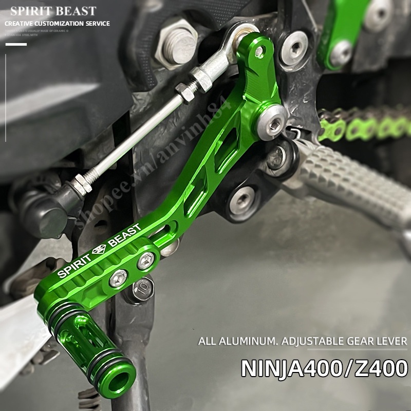 Cần Số Điều Chỉnh Spirit Beast L4 Cho Ninja 400/Z400