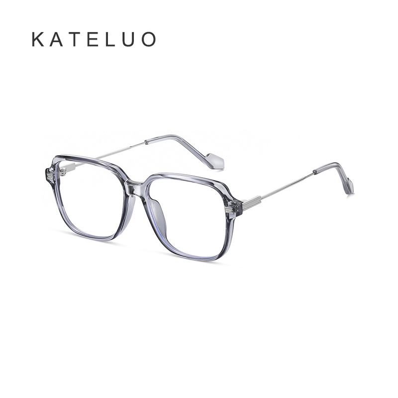 Kính mắt gọng hợp kim KATELUO 1819 TR90 phong cách retro thời trang cho nam nữ