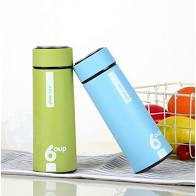 BÌNH GIỮ NHIỆT 6 OUPS LÕI THỦY TINH NẮP INOX SIÊU BỀN
