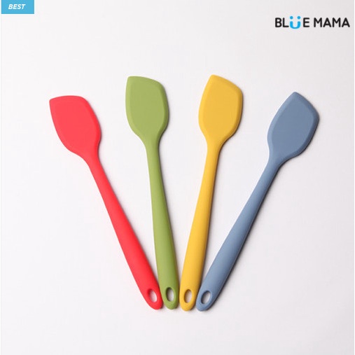 Phới trộn, nấu ăn Silicon COOKING STIRRER cao cấp chính hãng Bluemama Hàn Quốc Phới trộn, nấu ăn cho bé''
