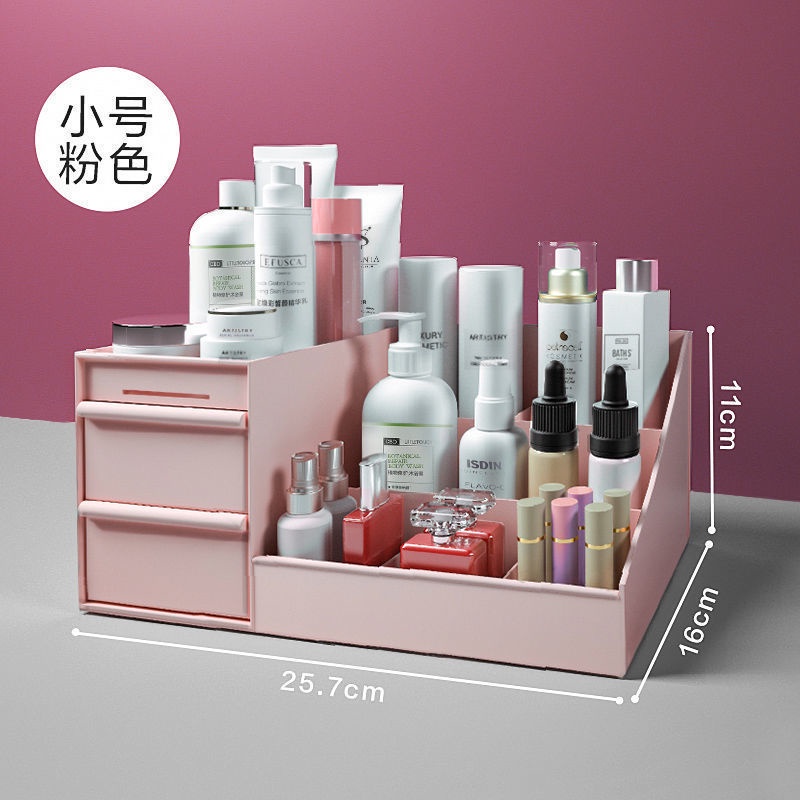 Kệ Đựng Mỹ Phẩm Son Môi Để Bàn Chia Ngăn Tiện Lợi