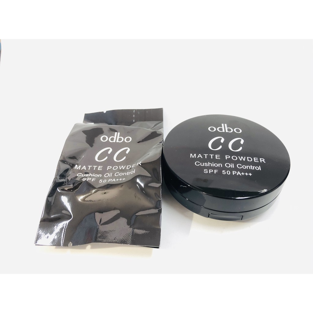 Phấn Nước CC ODBO Cushion Matte Powder Oil Control (Kèm Lõi Refill)