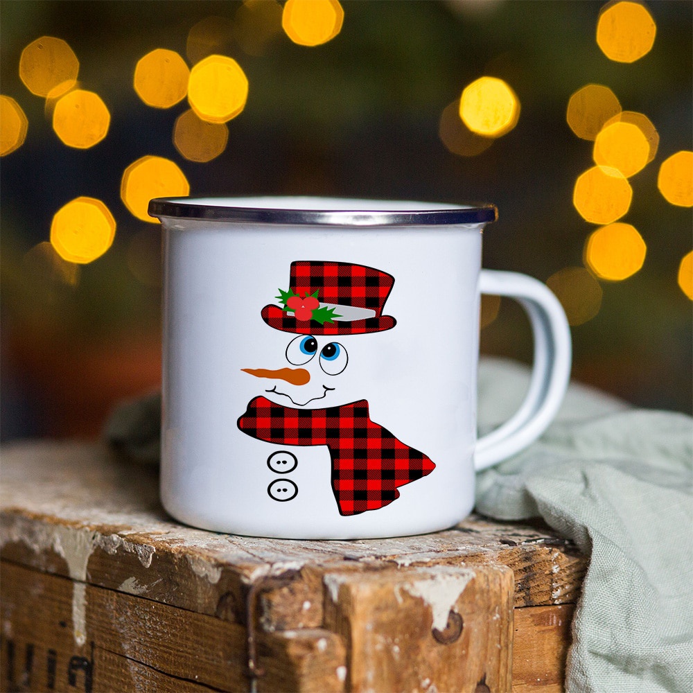 Tuần Lộc & Giáng Sinh Cốc Nước Nóng / Socola Hình Ông Già Noel
