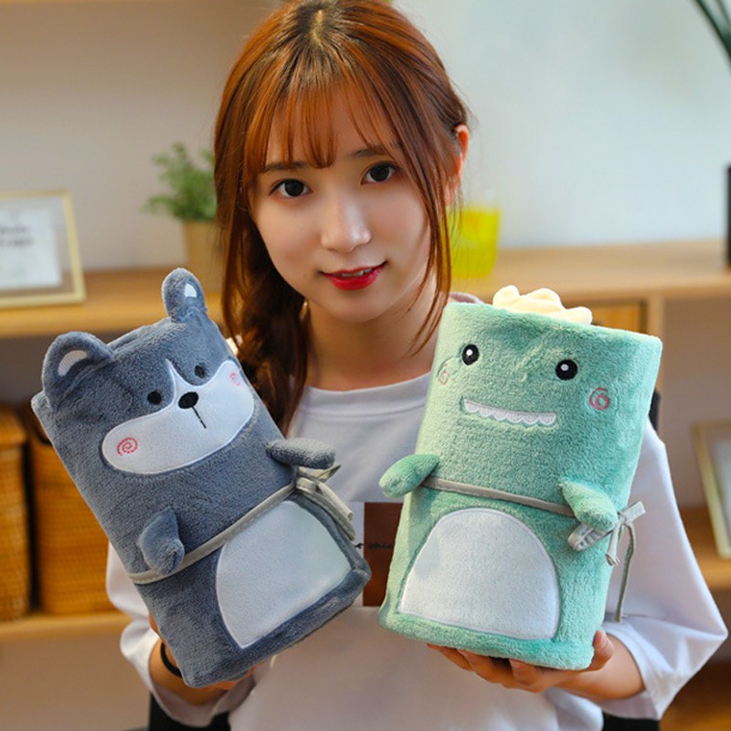 Khăn tắm cute cho bạn nữ văn phòng.vừa làm mền nghỉ trưa kích thước 75x95cm-147