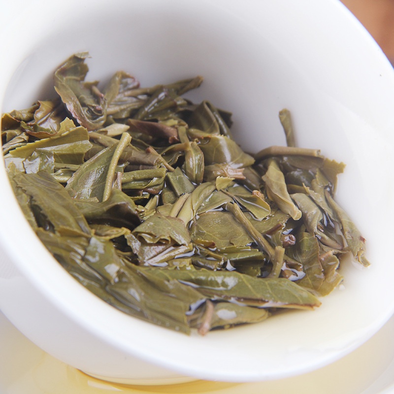 Bánh Trà Phổ Nhĩ Sống Mãnh Hải Vân Nam 100 gram (Trà Núi Khốn Lộc, Năm 2021)