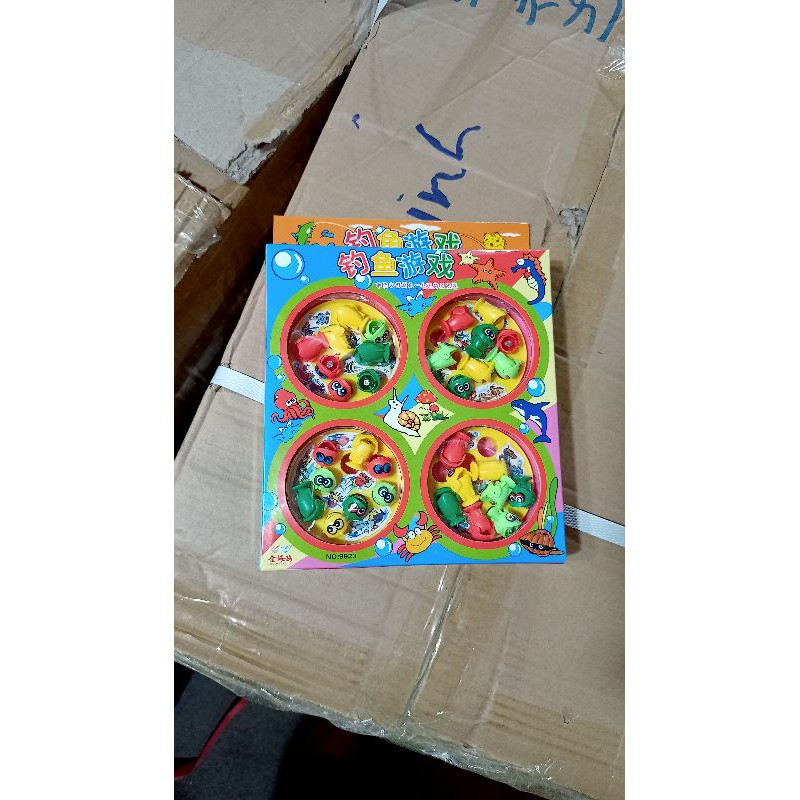 Bộ câu cá phát nhạc 4 hồ câu kèm pin