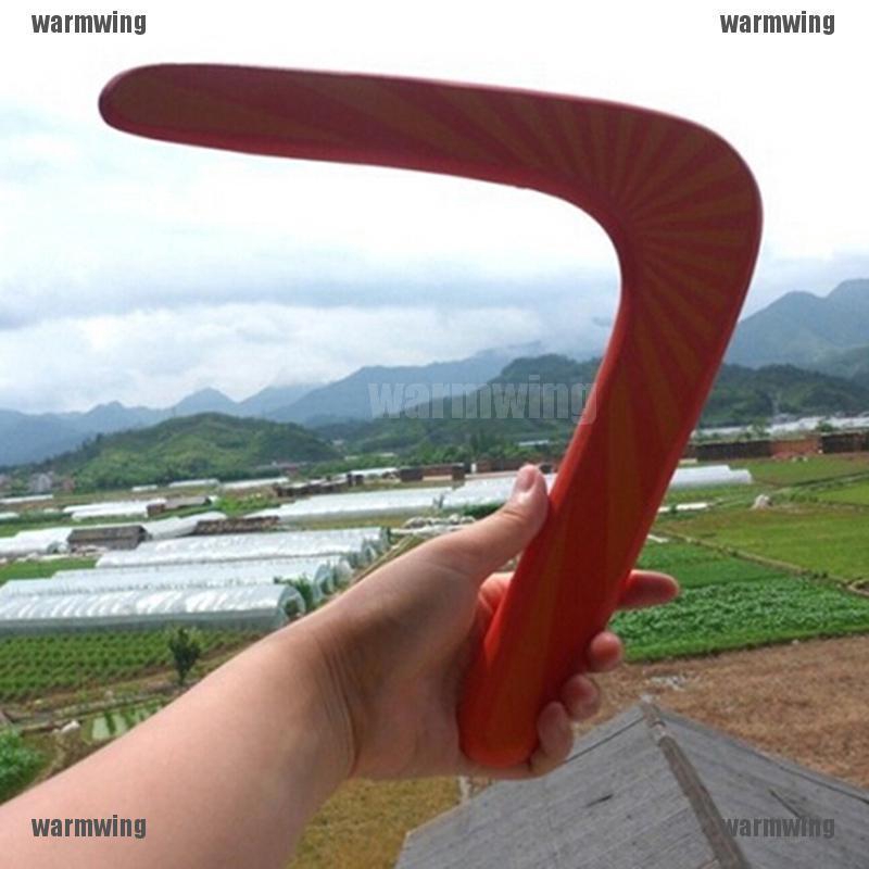 Boomerang Gỗ In Màu Sắc Độc Đáo
