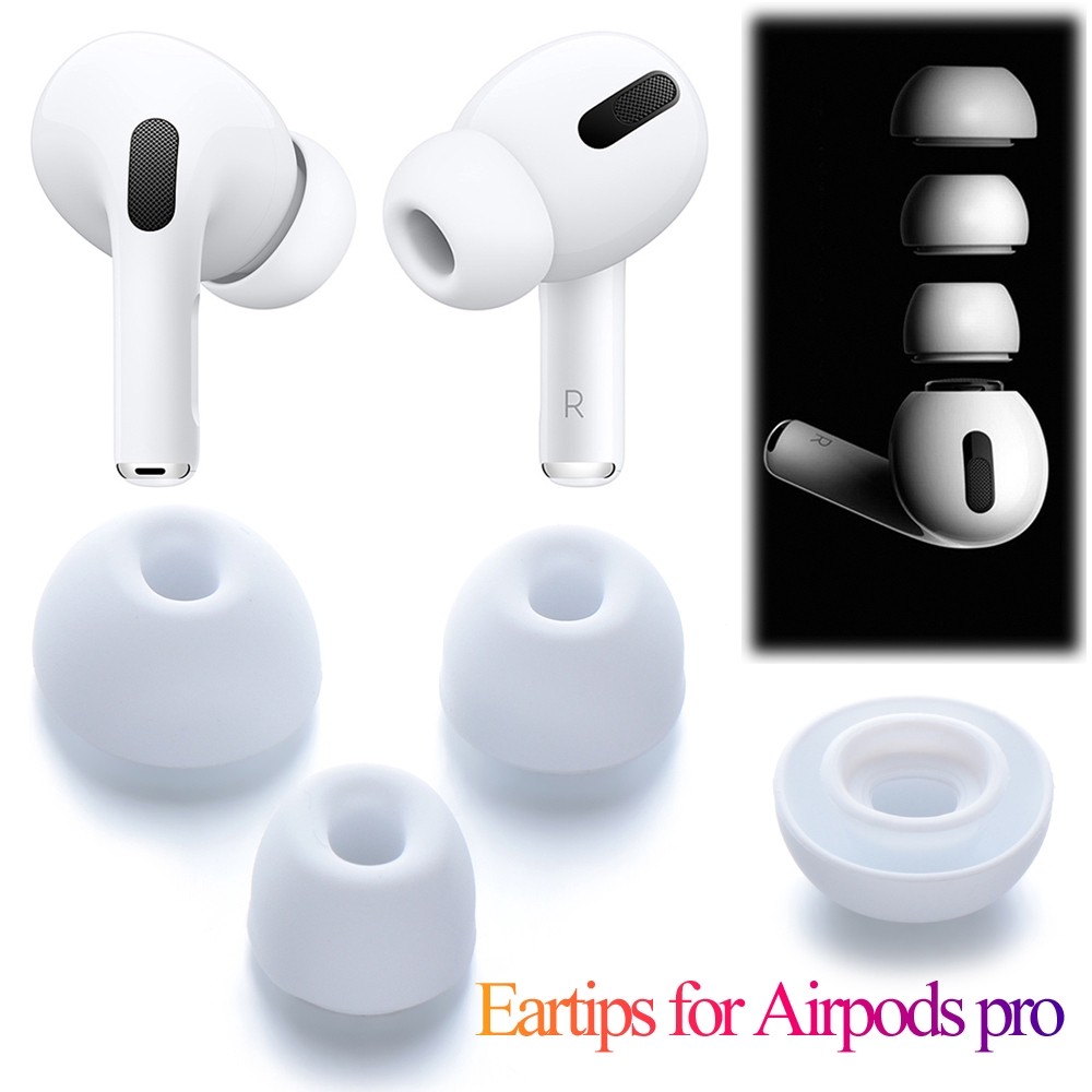 Set 6 Nút Silicon Thay Thế Cho Tai Nghe Apple Airpods Pro