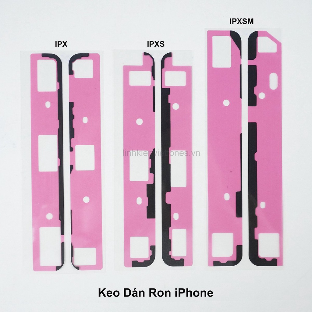10 miếng - Keo ron X đến 13 Pro Max (đủ mã)