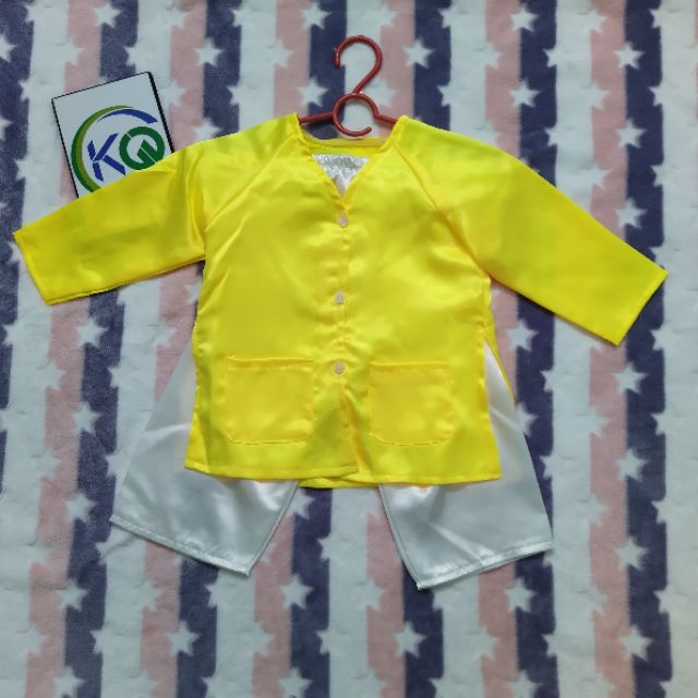 Bộ bà ba cho bé lụa satin