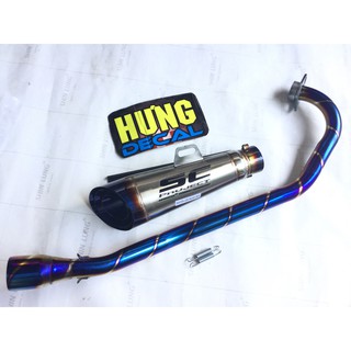 Pô sc xéo cổ titan exciter 135
