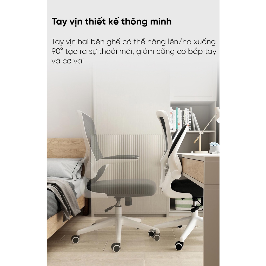 Ghế xoay công thái học Xiaomi HBADA HDNY163