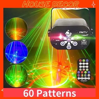 Đèn Laser Mini 6 Mắt Sân Khấu, Đèn Led Laser Bar, Karaoke Nháy Theo Nhạc