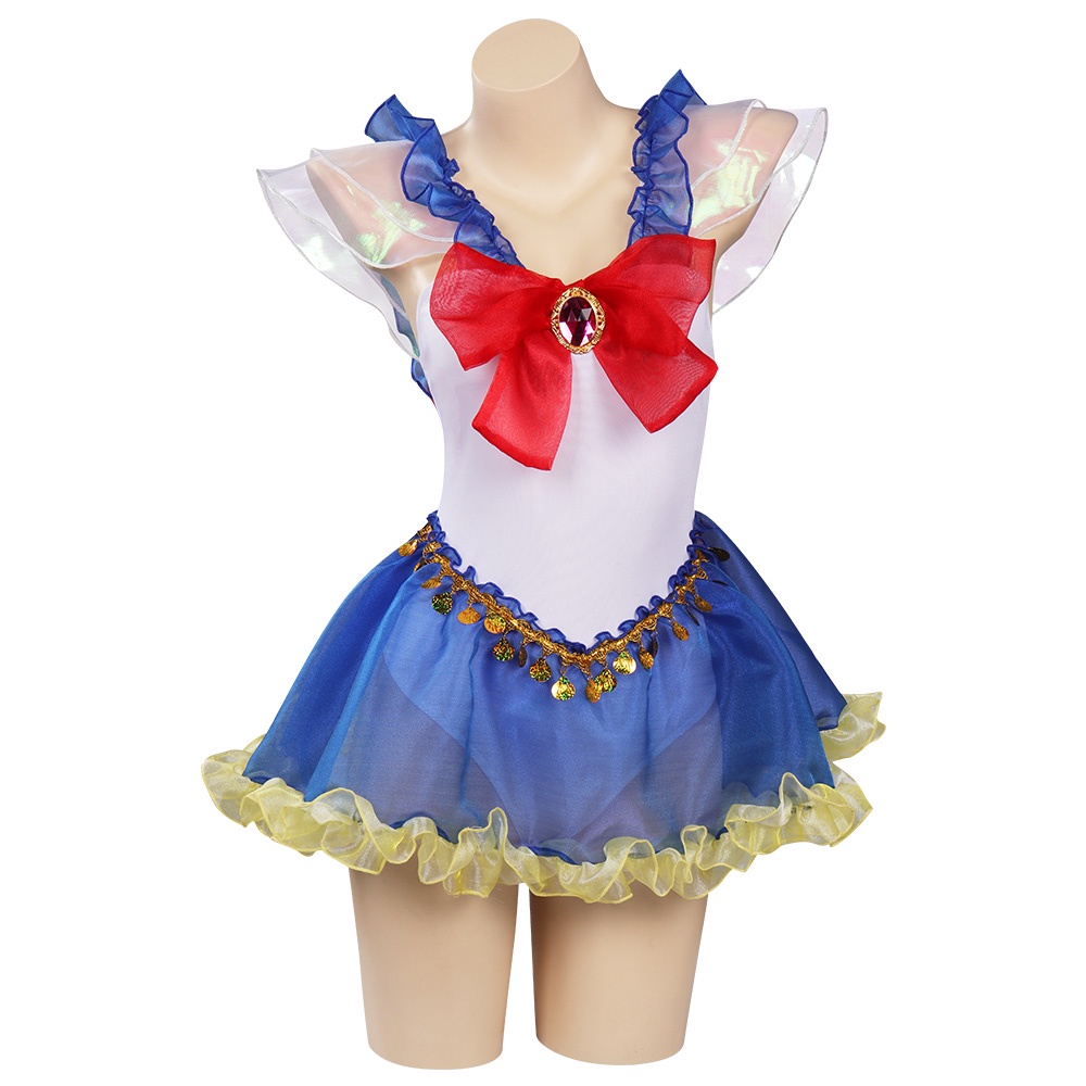 Bộ Đồ Bơi Liền Thân Hóa Trang Thủy Thủ Mặt Trăng Tsukino Usagi