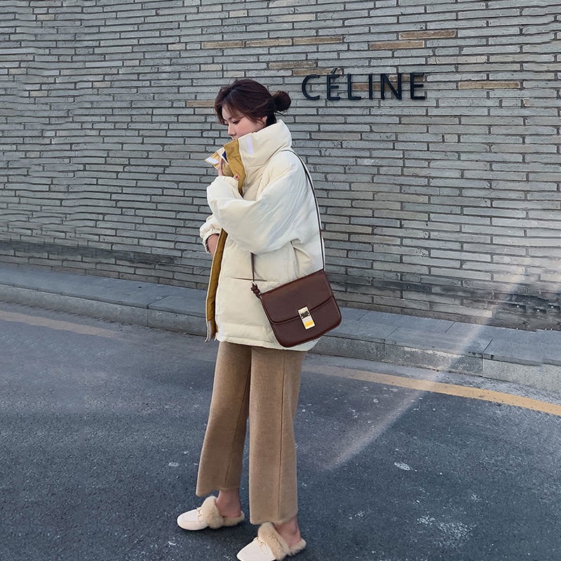 Áo khoác phao dáng rộng phong cách Hàn Quốc mới cho nữ