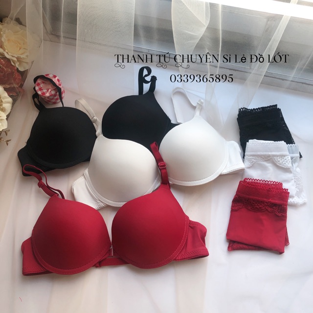 Bộ Đồ Lót nữ CharmAiry áo ngực nữ có mút nâng ngực, dây mảnh cài trước, Có Gọng 1501 | BigBuy360 - bigbuy360.vn