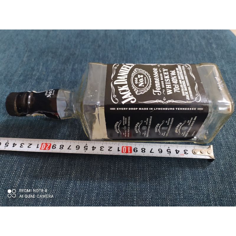 Vỏ chai rượu ngoại JACK DANIEL