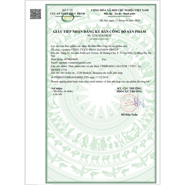 [CHÍNH HÃNG CHÂU ÂU] Viên Sủi Bổ Sung Canxi-D3 - Chắc khoẻ xương và răng Swiss Energy/VimiraDS (Tuýp 20 viên) | Thế Giới Skin Care