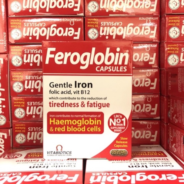 Feroglobin - Bổ sung Sắt và Acid Folic