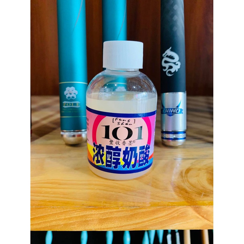 Hương liệu câu cá combo 101 chuyên Chép hàng chính hãng- mật khoai-tương sữa chua-khai vị- lục hợp hương