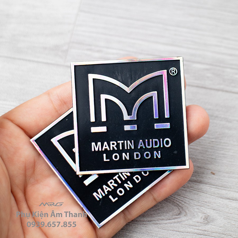 Tem Loa Martin chữ bạc. MrG