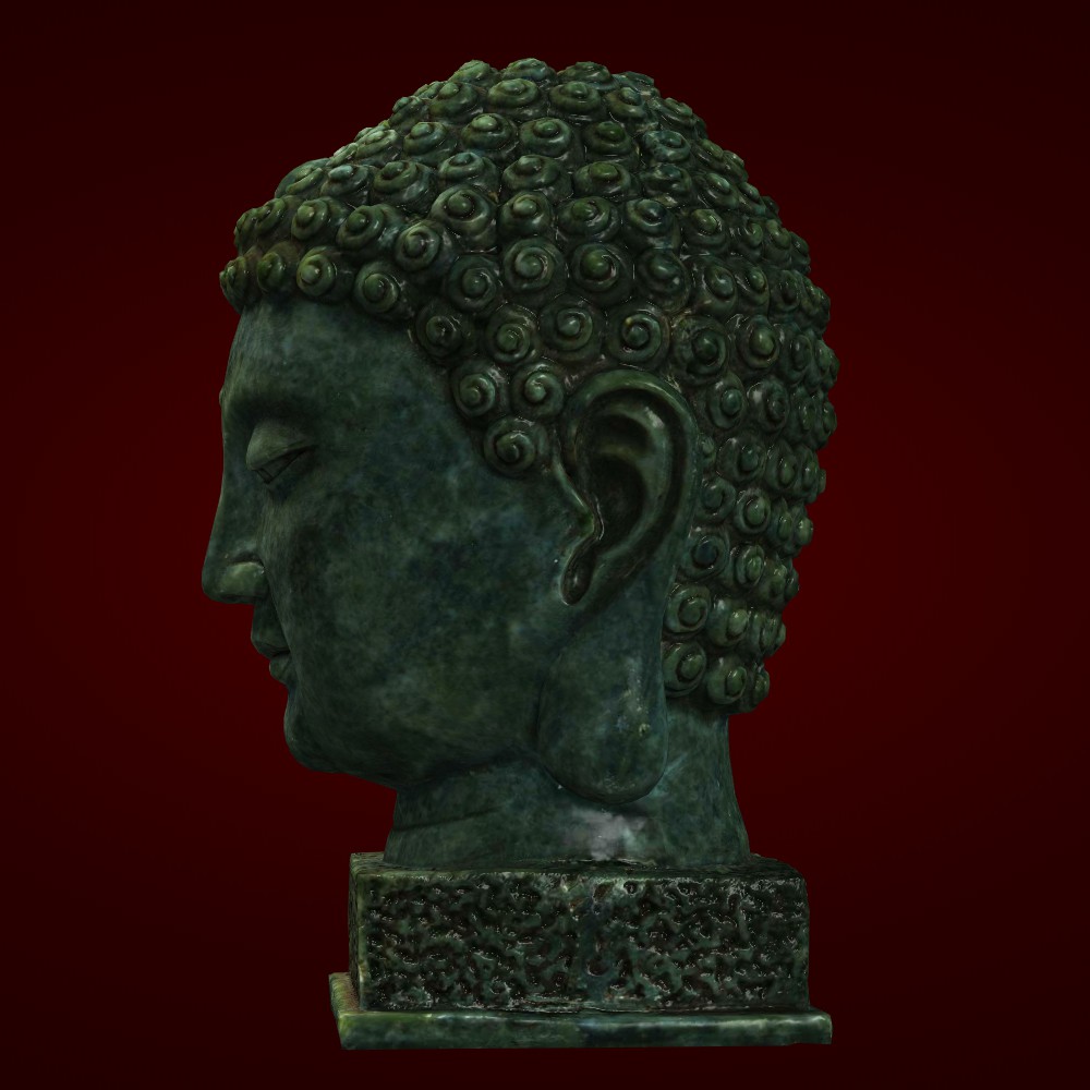 Tượng Phật Thich Ca - Xưởng E3D - Decor phòng khách - Trang trí hồ cá - PH 007