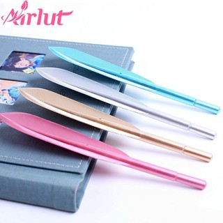 Bút mực gel cỡ ngòi 0.38mm có chi tiết lông vũ độc đáo chất lượng cao
