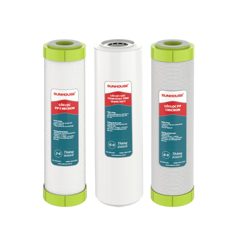 LỌC THÔ 123 SUNHOUSE CHÍNH HÃNG 100%