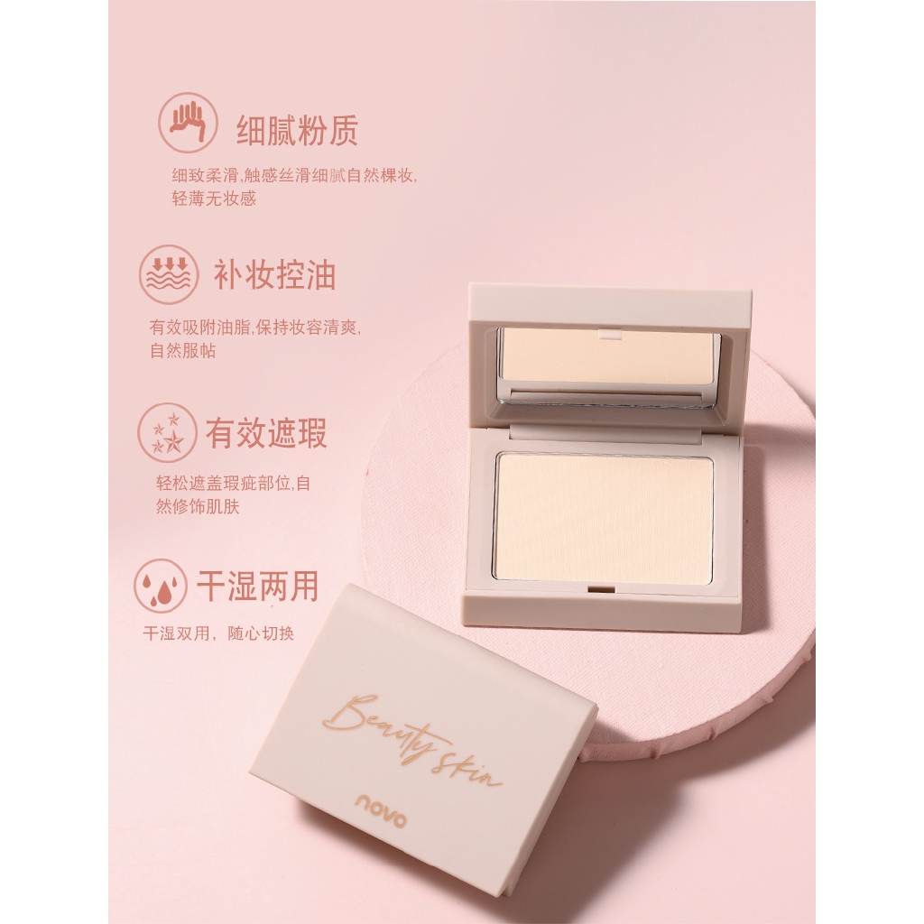 (Hàng Mới Về) Phấn Phủ Dạng Bột Novo Che Khuyết Điểm Làm Sáng Da Lâu Trôi.tt | BigBuy360 - bigbuy360.vn