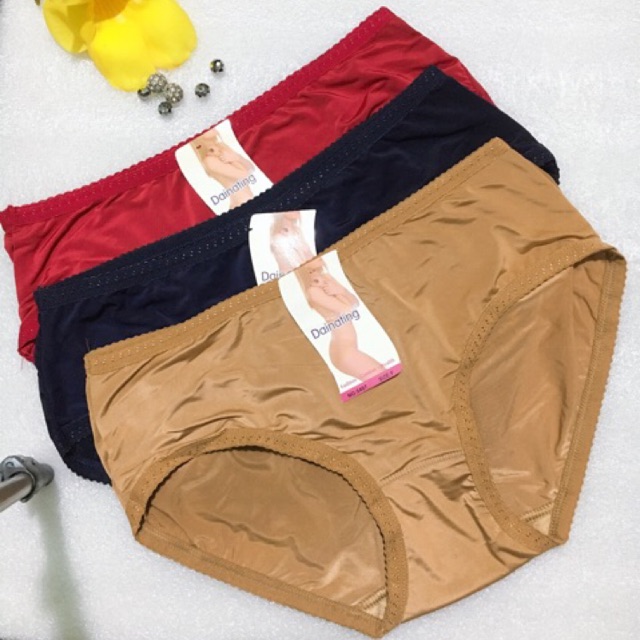 Set 10 Quần lót nữ thun lạnh, quần lót nữ size trung chất vải mền mát