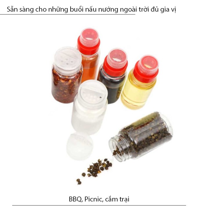 Hộp đựng gia vị cắm trại dã ngoại SB100